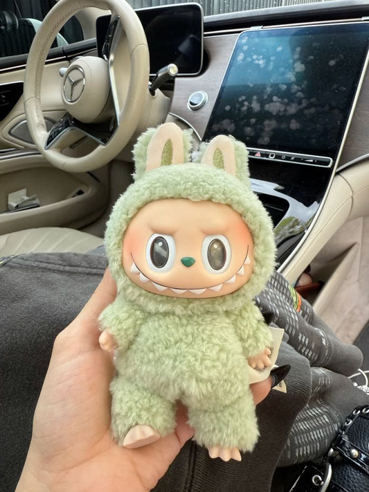 Mini Fluffy Monster Bunny Plush Keychain